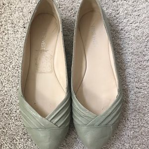 NINE WEST Pastel mint flats. Cute for spring 🌸🌼